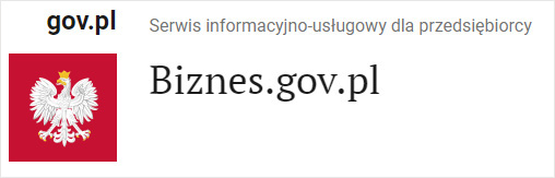 godło Polski i napis: Serwis informacyjno-usługowy dla przedsiębiorcy, biznes.gov.pl